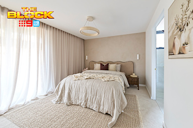 EMBARGO 13/9/2026 8:40PM THE BLOCK 2026: Chantel and Wyatt’s Guest Suite
