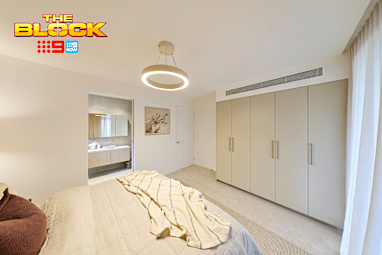 EMBARGO 13/9/2026 8:40PM THE BLOCK 2026: Chantel and Wyatt’s Guest Suite