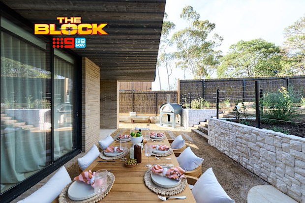 The Block 2026 Room Reveal: Lisa and Rosco’s Front Yard and Facade.