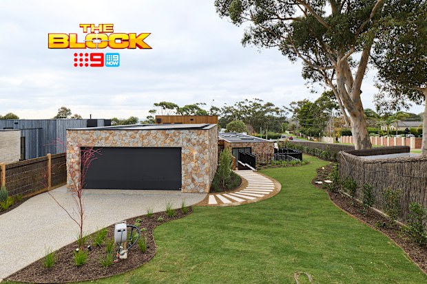 The Block 2026 Room Reveal: Rick and Tayla’s Front Yard and Facade.