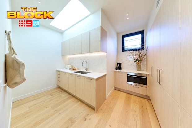 EMBARGOED: sUNDAY 20TH SEPT. ROOM REVEAL: Courtney and Sev’s Kitchen, Butlers Pantry and Powder Room