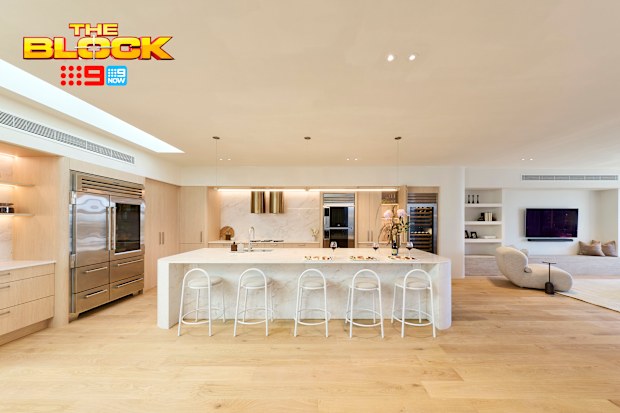 EMBARGOED: sUNDAY 20TH SEPT. ROOM REVEAL: Courtney and Sev’s Kitchen, Butlers Pantry and Powder Room