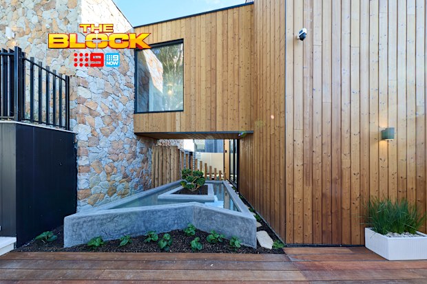 The Block 2026 Room Reveal: Rick and Tayla’s Front Yard and Facade.