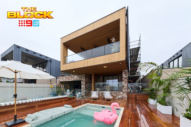 Chantel and Wyatt’s Outdoor Terrace and Pool week 10 room reveals The Block 2026