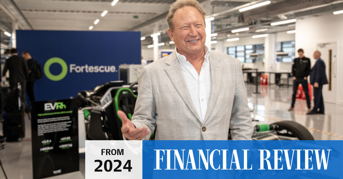 ASX FMG: Fortescue’s British Formula 1 car designer loses chief executive