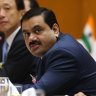 Indian billionaire Gautam Adani has seen shares in his industrial empire tumble.