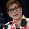 Marise Payne keeping a healthy distance from Trump on China