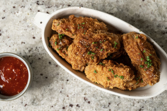 Makgeolli chicken wings.