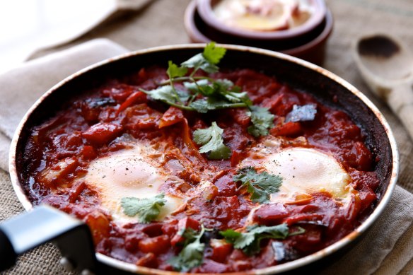 Jill Dupleix’s shakshuka recipe.