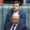 Peter Dutton and his shadow treasurer Angus Taylor have made contradictory statements on insurance.