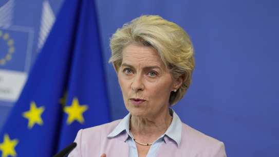 European Commission President Ursula von der Leyen.