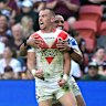 Dragons fullback Clint Gutherson.