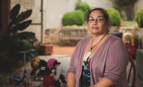 Leann Manunui was one of about five families to move her children kids out of the school this year due to safety concerns.