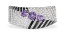 White-gold Swing bracelet from Chaumet.