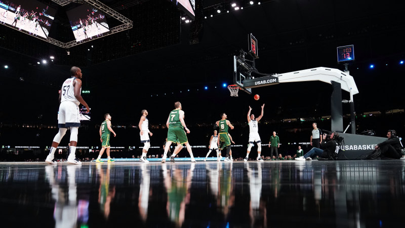 Boomers Vs Usa Spectators At Marvel Stadium Should Have Known