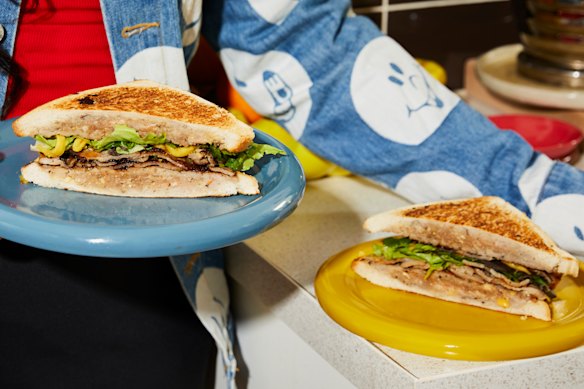 Lean into the sandwich-for-dinner trend with this bun cha-inspired toastie.
