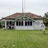 Cammeray: Members of the Bronze team at the Cammeray Croquet Club play a match at the club in Cammeray.