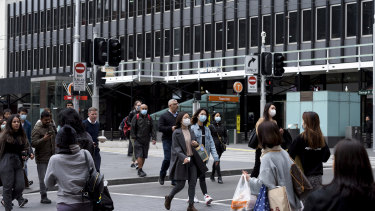 The state government is urging people to wear masks in public places. 