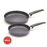 The Woll frypan set, made in Germany.