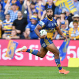 Two more years ... Michael Jennings attracted late interest from Dogs before re-committing to Parra.