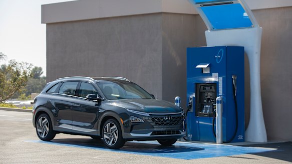 The Hyundai Nexo is the first hydrogen-fuelled vehicle to be certified by the Australian government for use on the road.