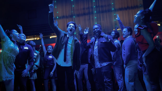 Ben Schwartz and Sam Richardson in The Afterparty.