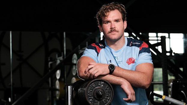 Waratahs forward Angus Scott-Young.