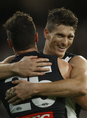 Mihocek is loving his time at Collingwood.