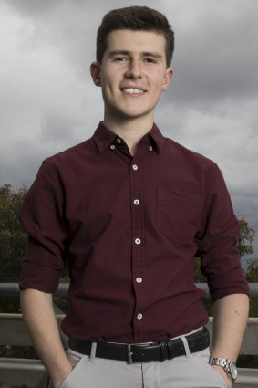 John Bivell from Fort Street High topped economics in the 2018 HSC.