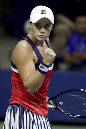 Ash Barty has taken much of the pressure from Stosur's shoulders.