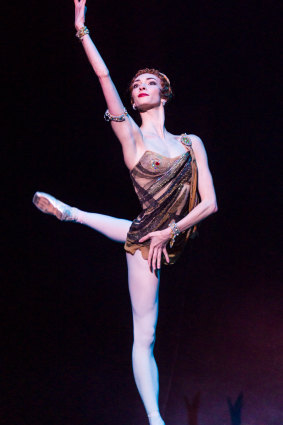 Olga Smirnova performing at the Queensland Performing Arts Centre in 2019.