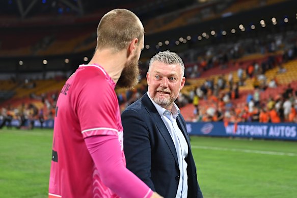 Ufuk Talay during his days at Sydney FC.