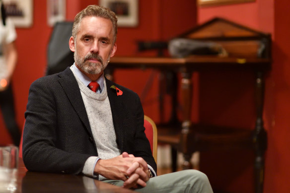 Jordan B. Peterson is a drawcard 
for Australia’s conservative intelligentsia.