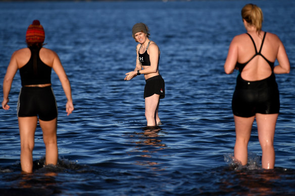 Taking a dip in cold waters is supposed to be good for you, but you can keep it. 