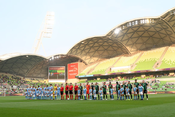 Western United want to play more games at AAMI Park but are being blocked by City and Victory.