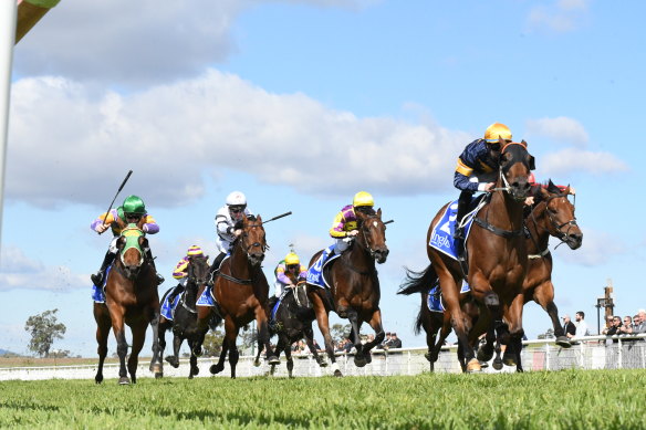 Seven races are set down for Scone on Tuesday.
