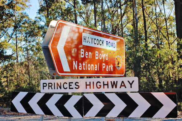 Ben Boyd National Park was named at a time when Ben Boyd was being hailed as a early settler. 