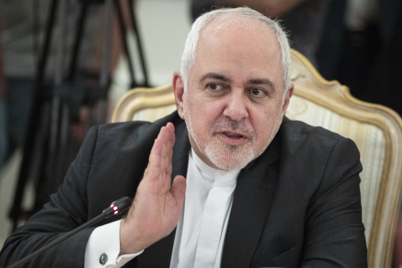 Iran's foreign minister Javad Zarif said his country would not "blink" to defend its territory.