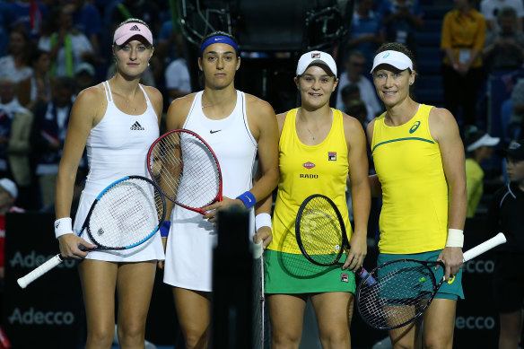 France and Australia played in last year's Fed Cup finals. Qualifiers have been postponed due to coronavirus.