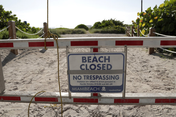 Beaches across South Florida are closed over the Fourth of July weekend.