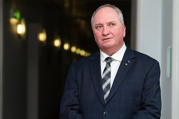 One Nation’s Barnaby Joyce.