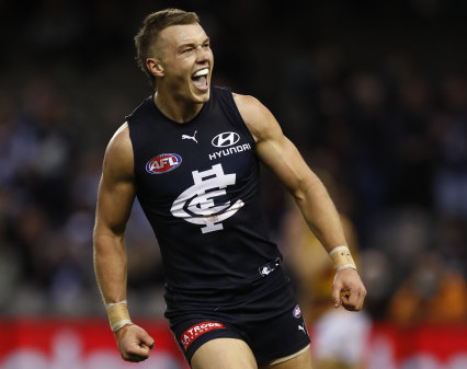 Carlton co-captain Patrick Cripps.