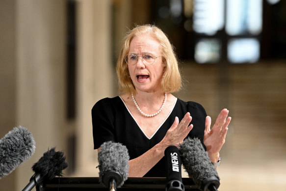 Queensland Chief Health Officer Jeannette Young took on Scott Morrison and AstraZeneca.