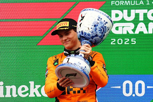 Oscar Piastri wins the Dutch Grand Prix 