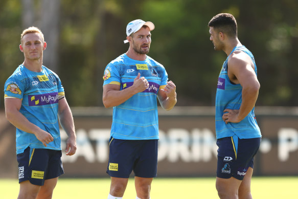 Kieran Foran has struck up a decent left-edge combination with David Fifita.