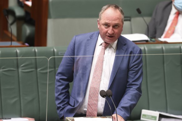 “We have got anti-vaxxers, certainly, but they’re not from overseas”: Barnaby Joyce.