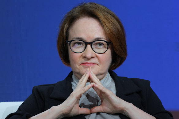 Russia’s central bank chief, Elvira Nabiullina, has been accused of suffocating the economy with record interest rates.