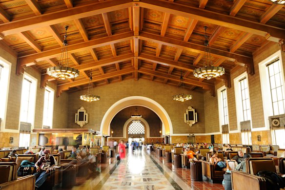 The city’s rail system focuses on beautiful Union Station.