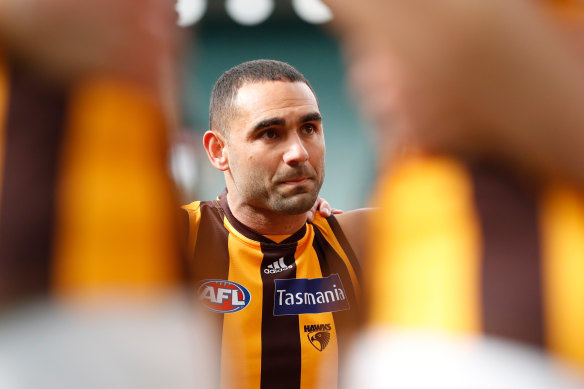 Former Hawk Shaun Burgoyne.