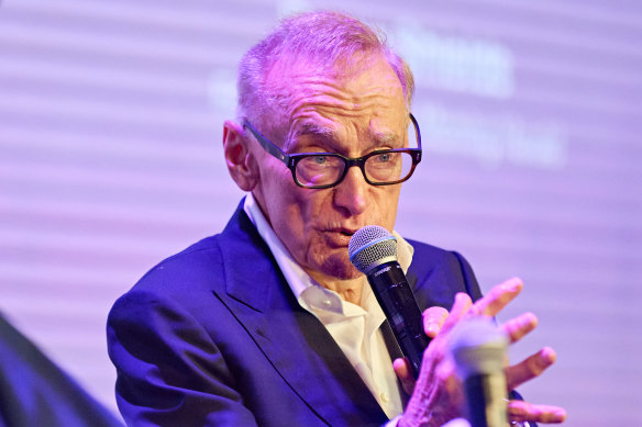 Former NSW premier Bob Carr at the Sydney Summit in February.